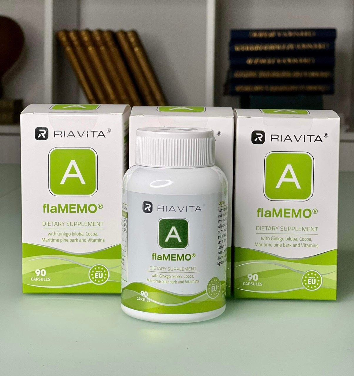 Riavita FlaMeMo - Cải thiện trí nhớ và Dưỡng não