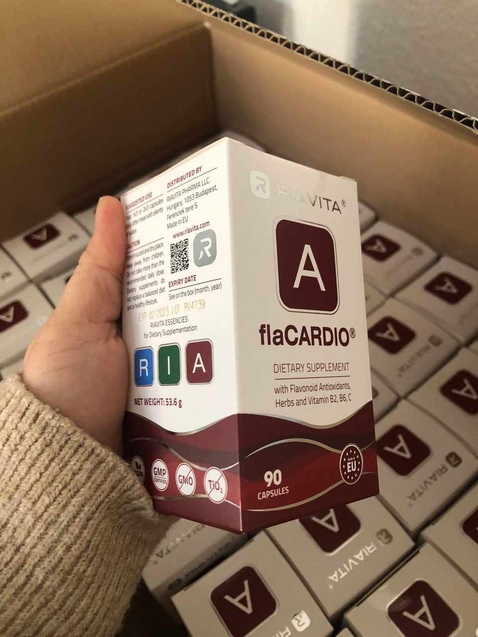 Riavita FlaCardio - Bảo vệ và Hỗ trợ điều trị tim mạch