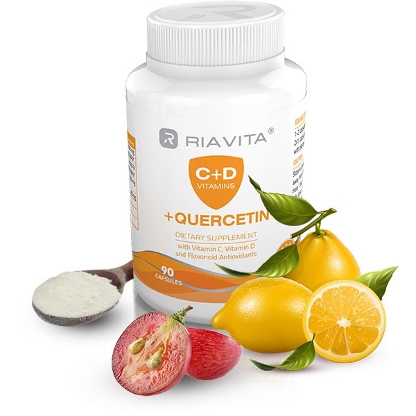 Riavita Vitamin C+ D + Quercetin