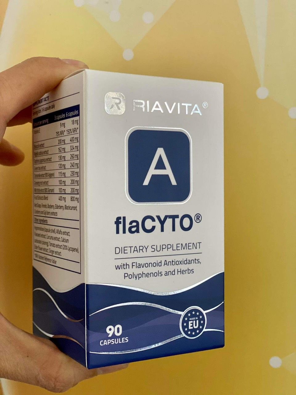 Riavita FlaCyto - Phòng và Hỗ trợ điều trị Ung Thư