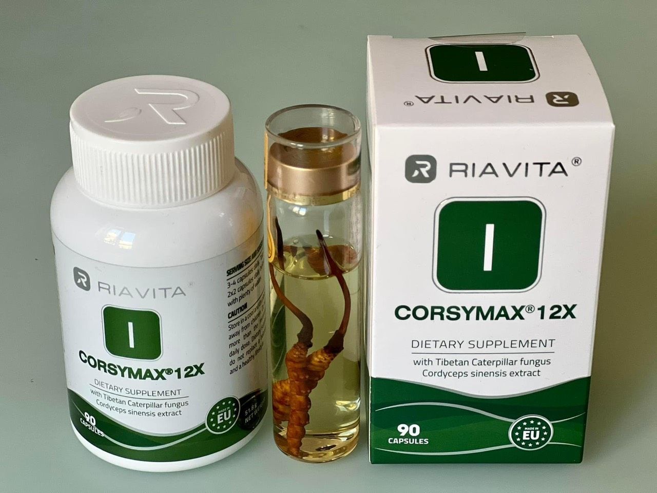 Riavita CorsyMax 12x - Đông Trùng Hạ Thảo Tây Tạng