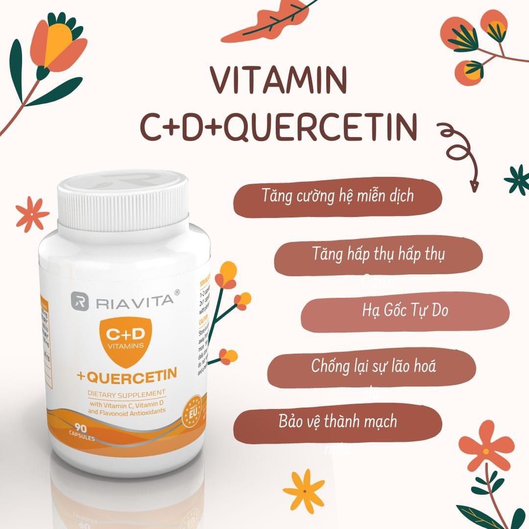 Riavita Vitamin C+ D + Quercetin