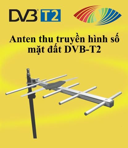 Anten ngoài trời DVB-T2  HKD AT-H5 ( + 10m dây)