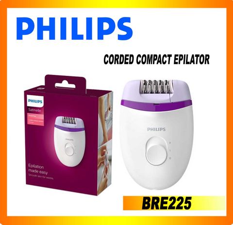 Máy nhổ lông chân, nách PHILIPS SATINELLE BRE225 CHUẨN HÃNG