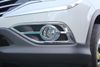 Ốp trang trí đèn gầm trước & sau xe Honda CR-V đời 2012 (Chrome)