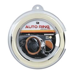 Bọc Vô Lăng Hàn Quốc UB auto Auto Ring 370mm (Ivory)