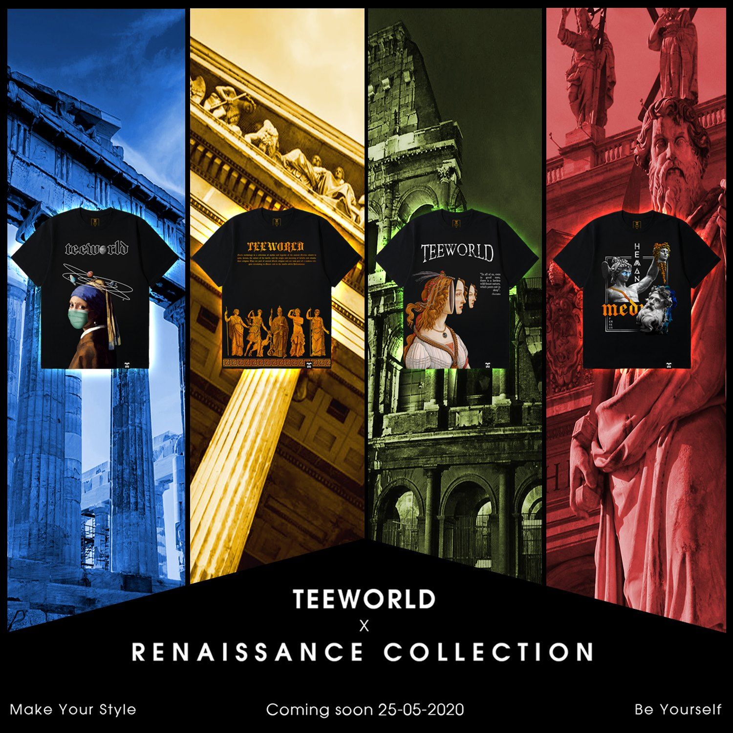 RENAISSANCE (PHỤC HƯNG) BOX - 4 Áo Phục Hưng