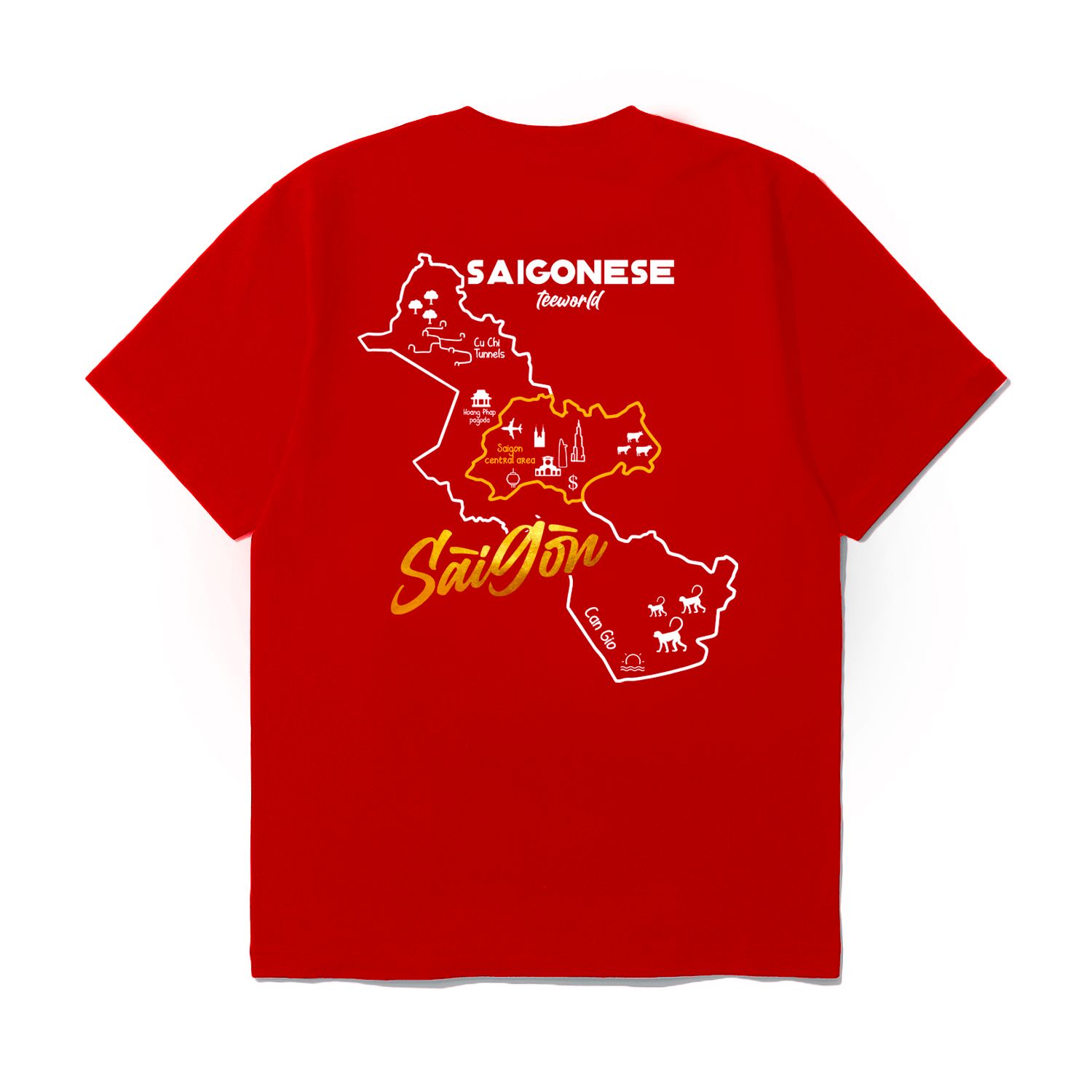 Saigon In My Back T-shirt