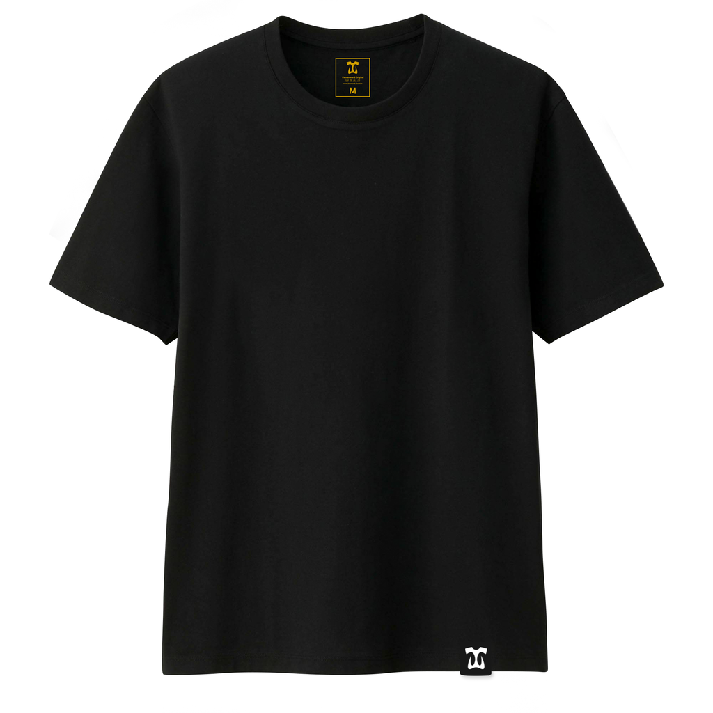 Teeworld Basic Tee Black Size S (40-50kg)