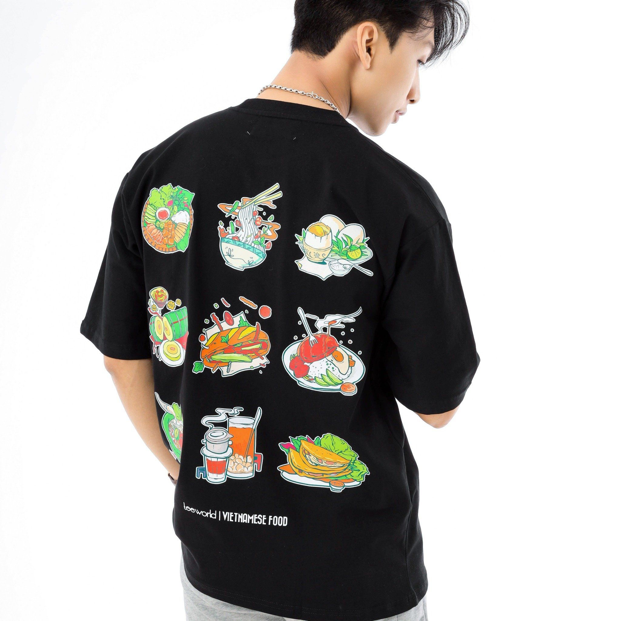  Áo thun Vietnamese Food T-shirt 