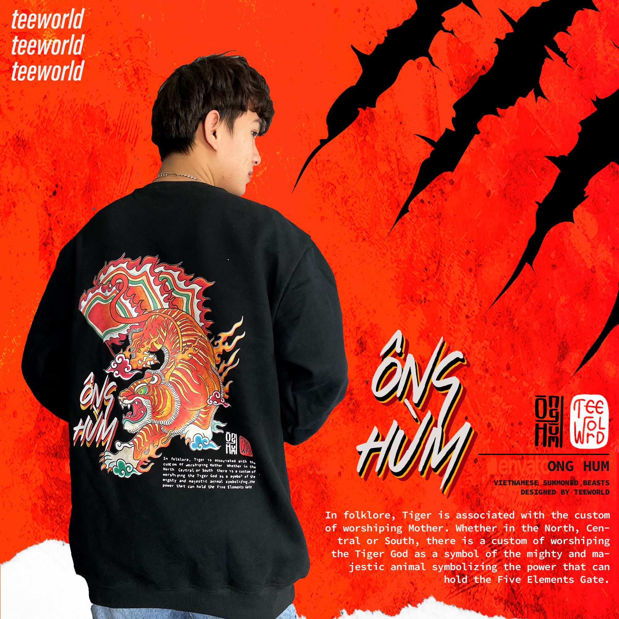 Vietnamese Tiger - Ông Hùm Sweater