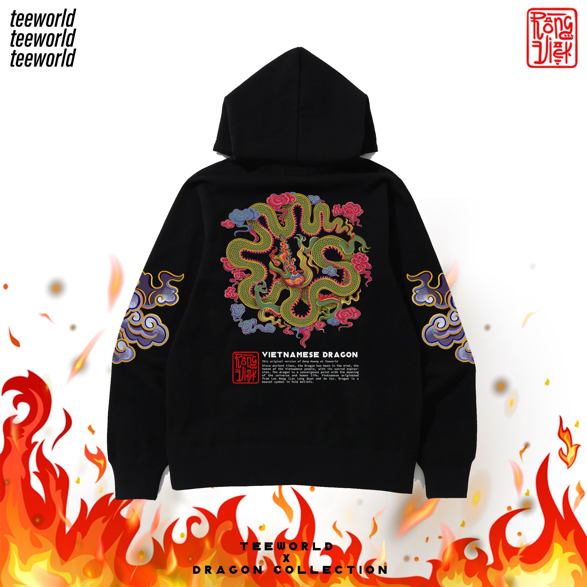 Vietnamese Dragon Hoodie