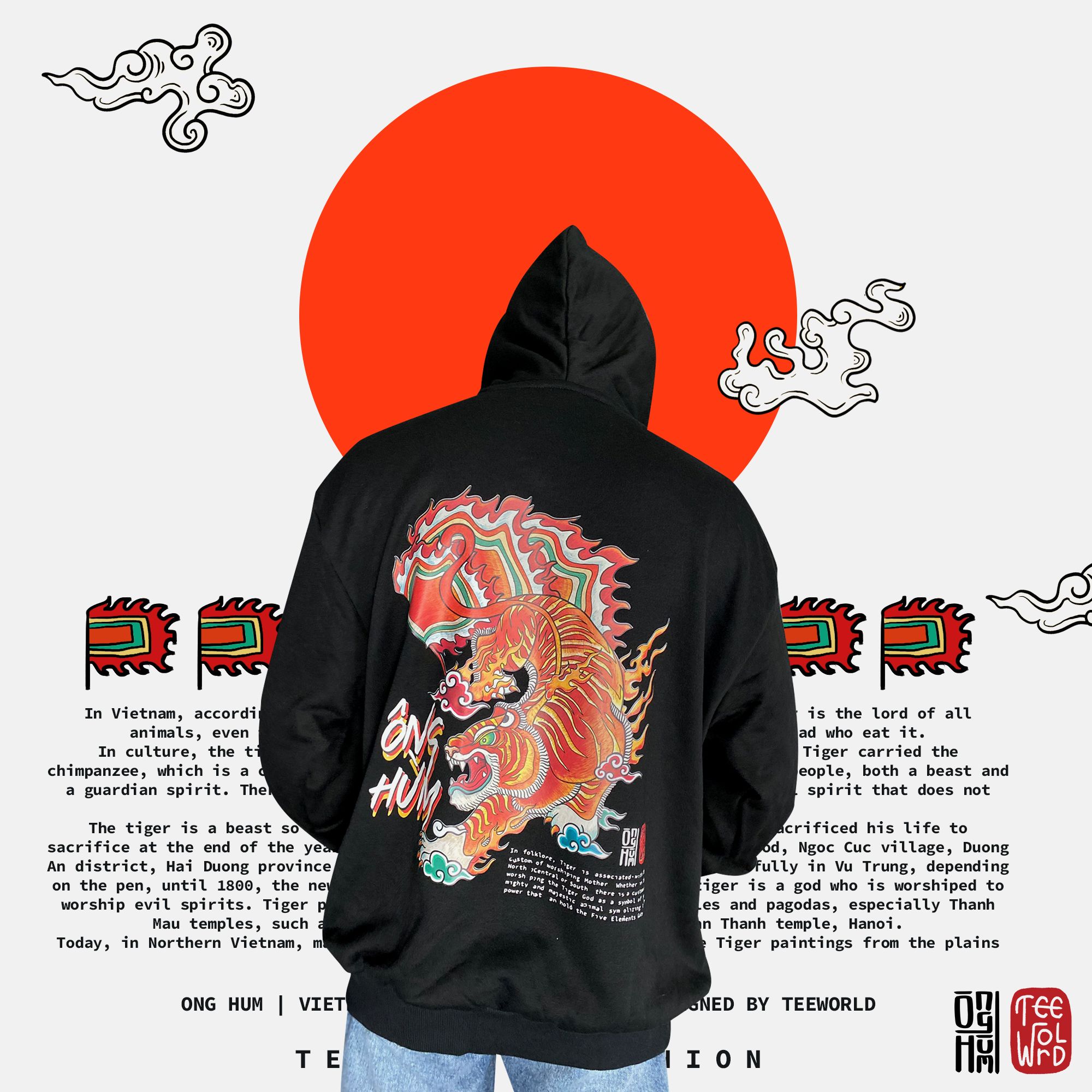 Vietnamese Tiger - Ông Hùm Hoodie