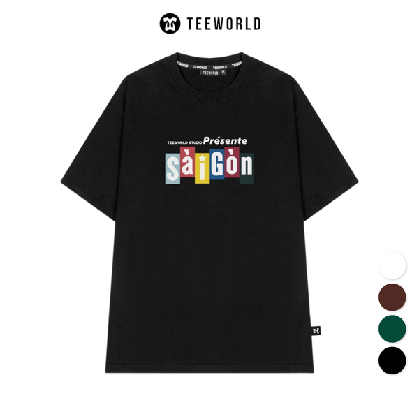  Áo Teeworld Saigon Présente T-shirt 