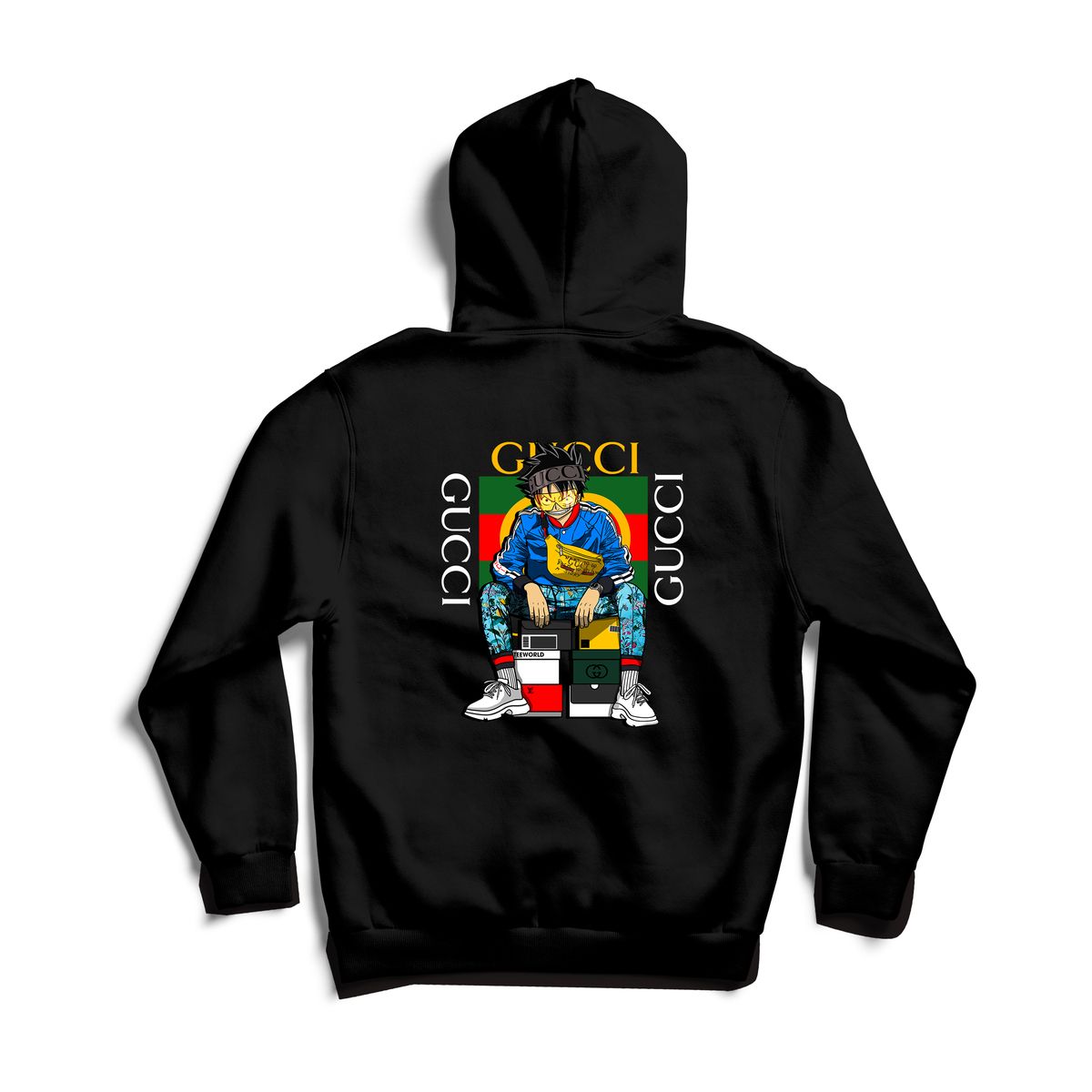 Luffy x Gucci x Lv x Streetstyle Hoodie