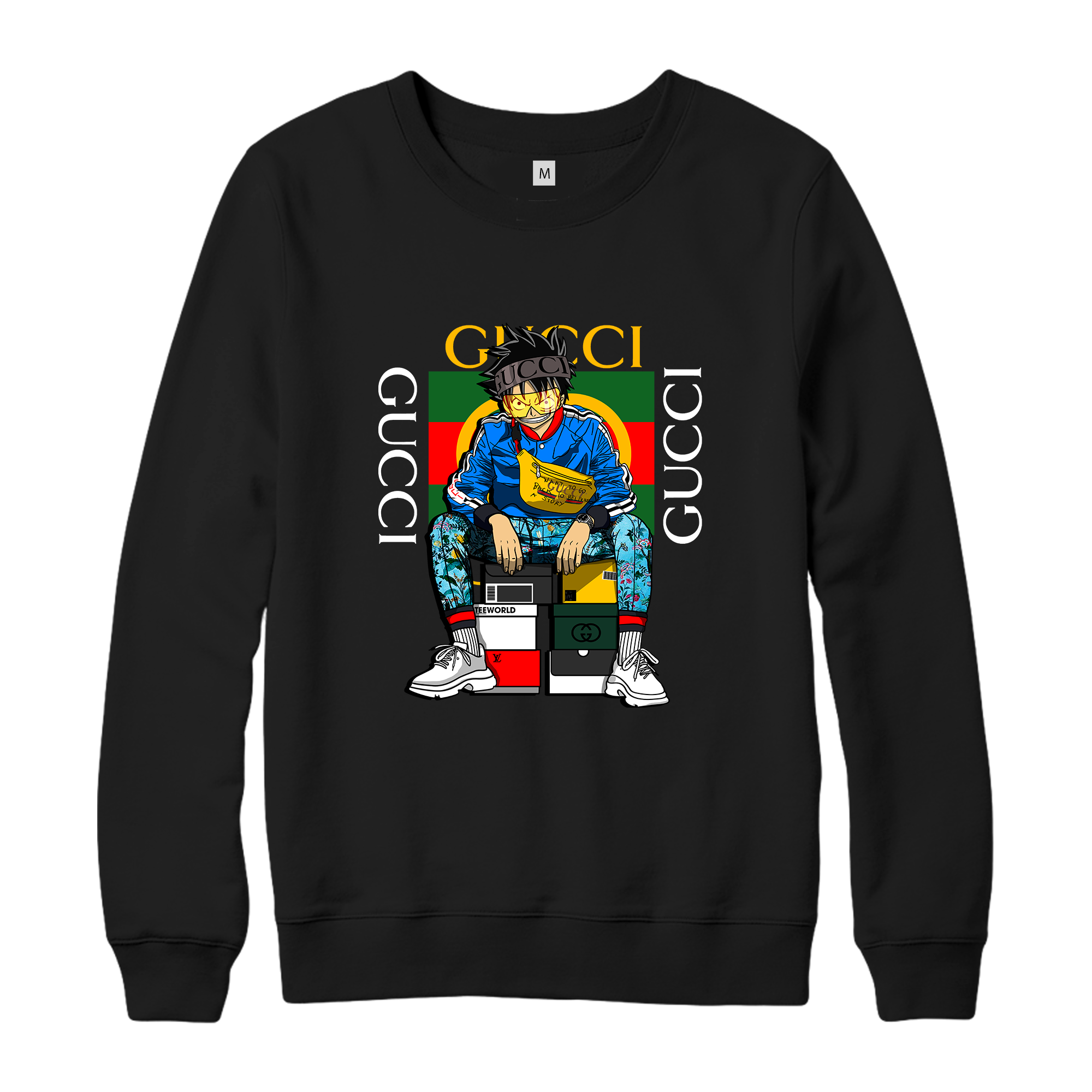 Luffy x Gucci x Lv x Streetstyle Sweater