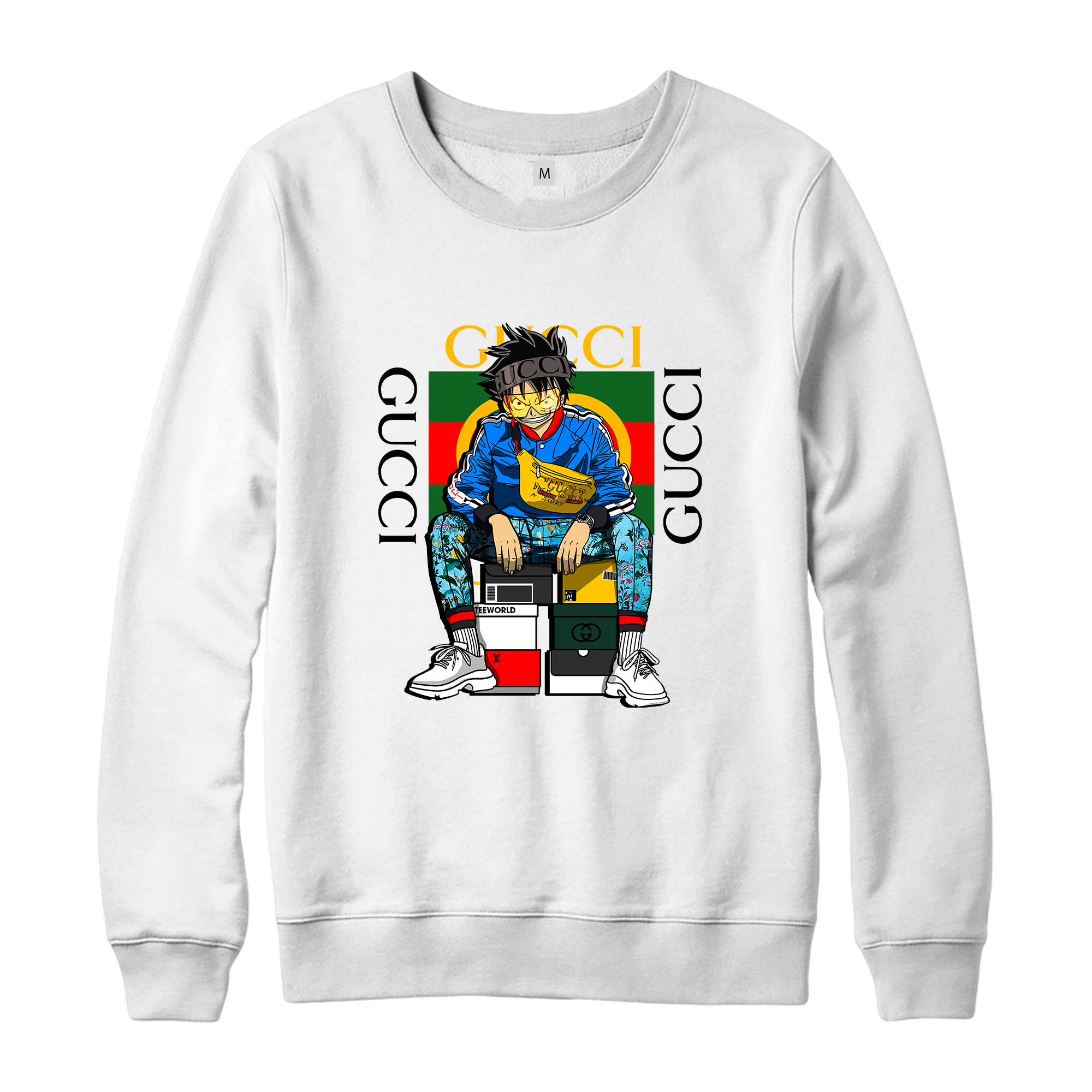 Luffy x Gucci x Lv x Streetstyle Sweater