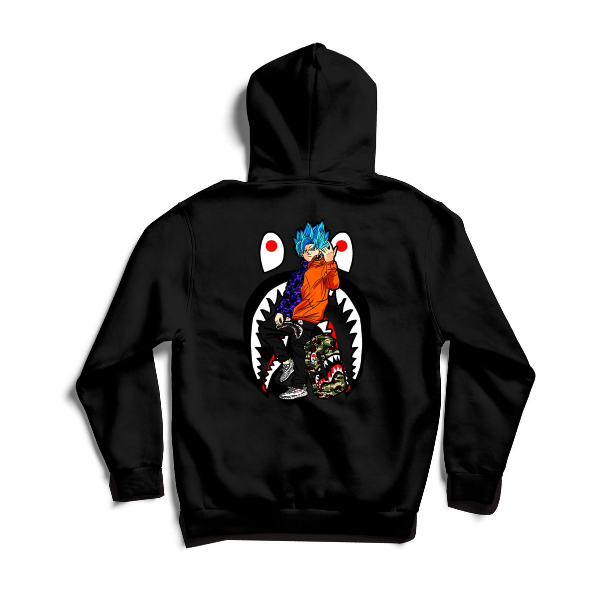Goku x Bape x Yeezy x Streetstyle Hoodie