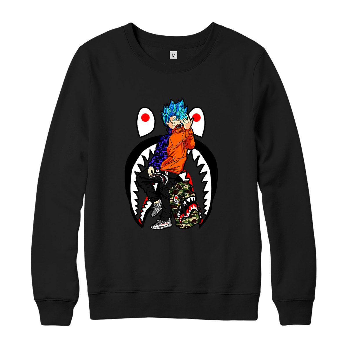 Goku x Bape x Yeezy x Streetstyle Sweater
