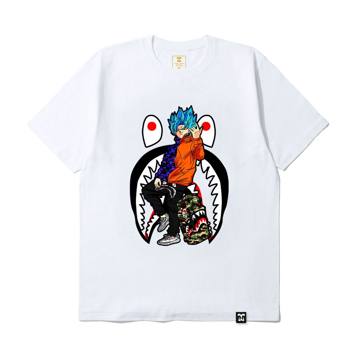 Goku x Bape x Yeezy x Streetstyle T-shirt