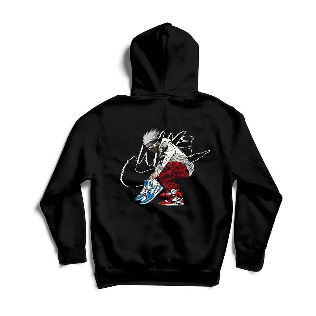 Kakashi x White x Bape x Streetstyle Hoodie