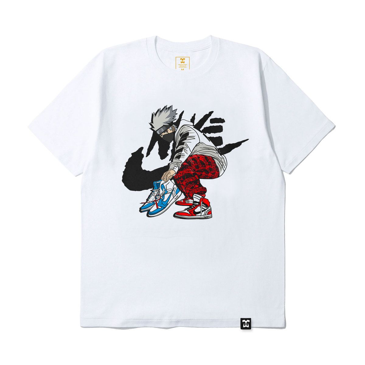 Kakashi x White x Bape x Streetstyle