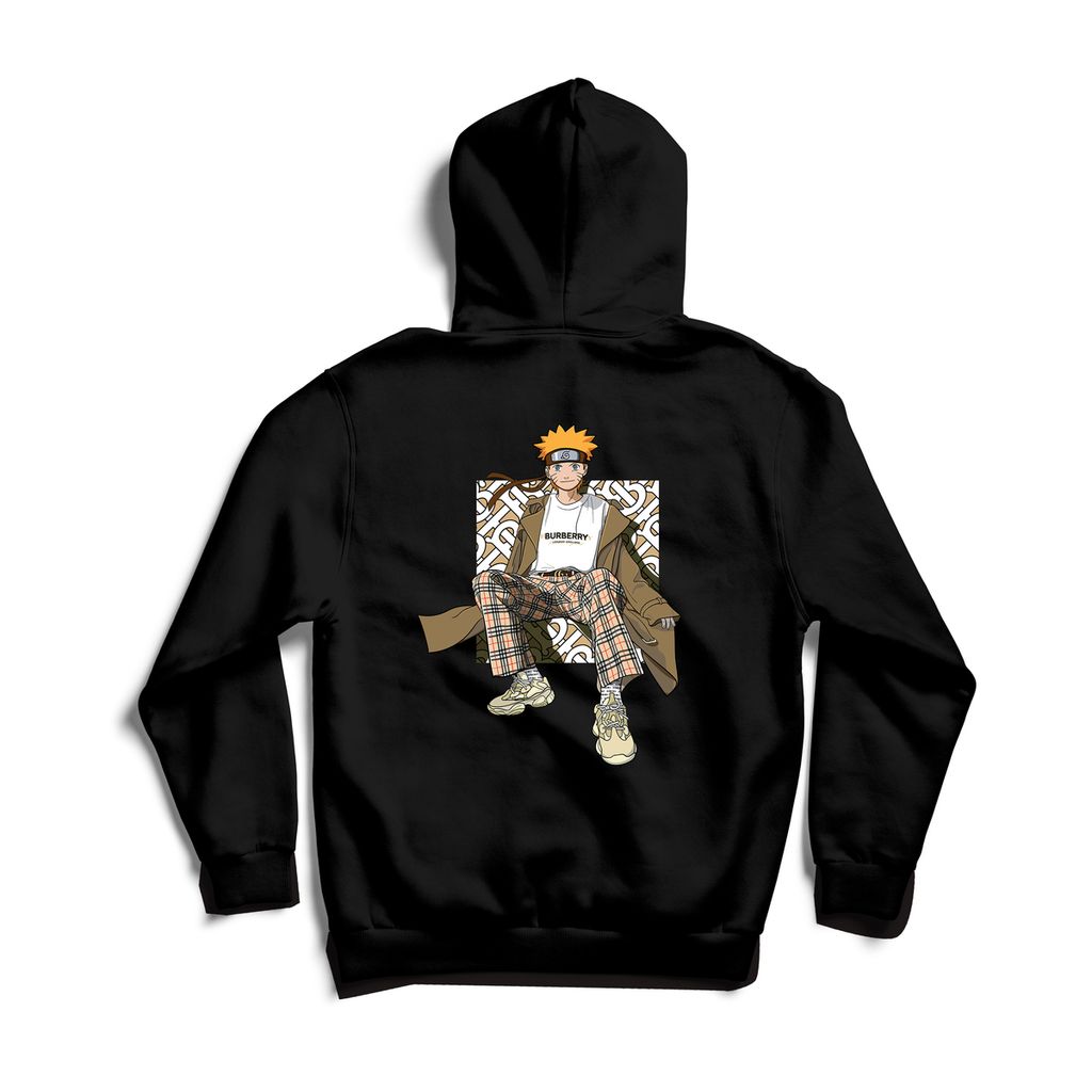 NARUTO x BURBERRY x YEEZY x STREETSTYLE HOODIE