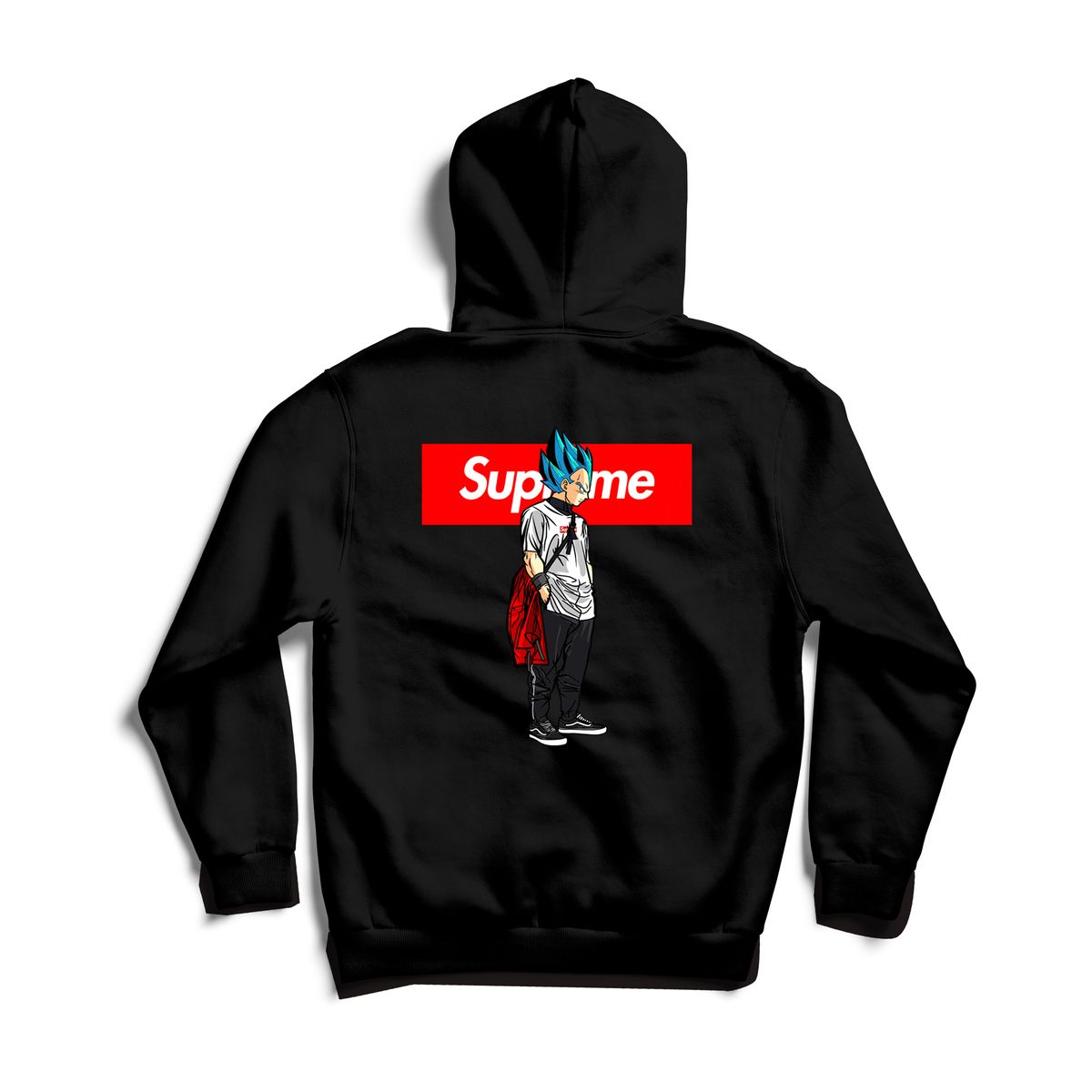 Vege x Supreme Street Style Hoodie
