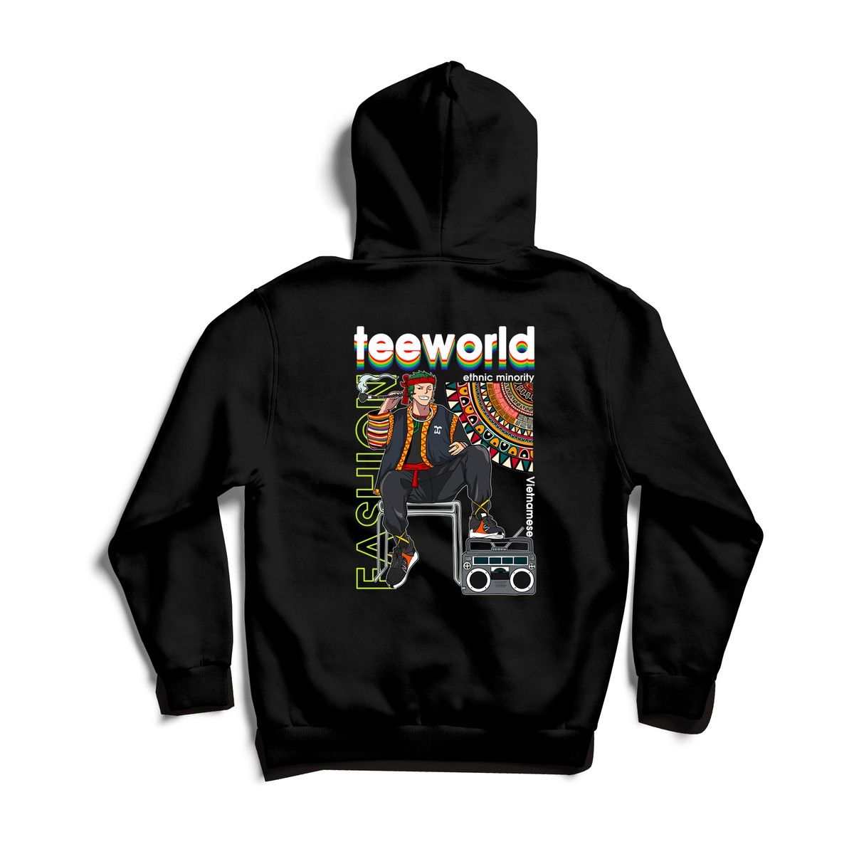 Zoro x Teeworld Street Style Hoodie