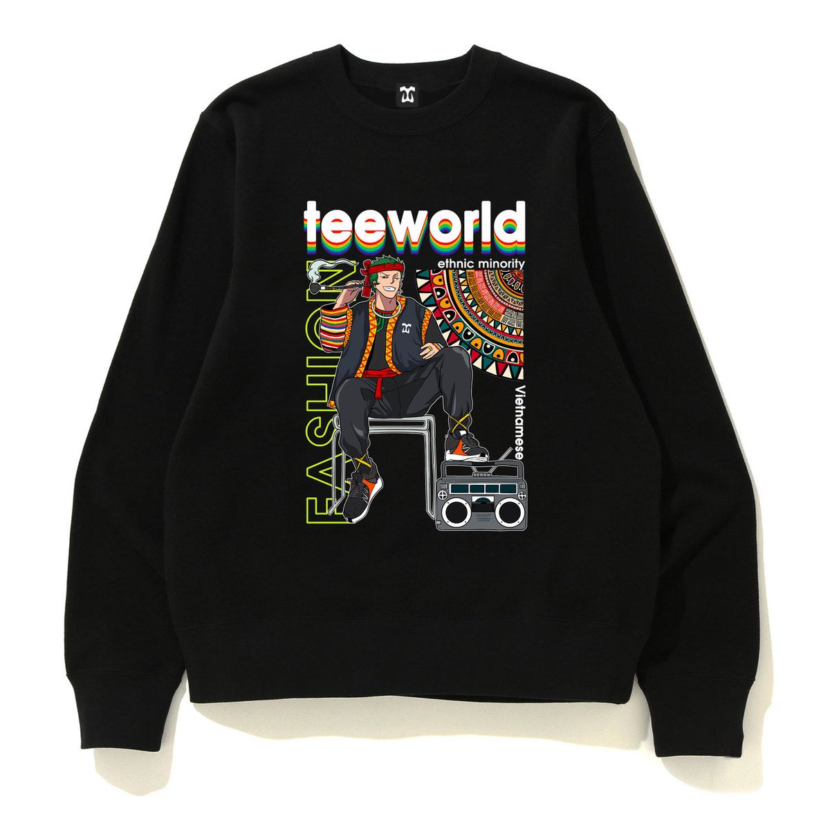 Zoro x Teeworld Street Style Sweater