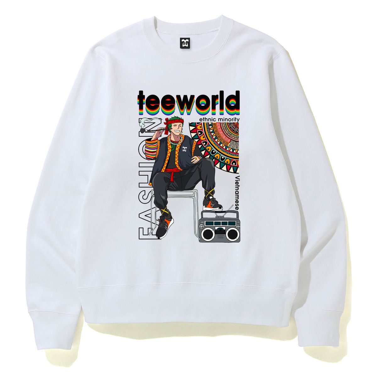 Zoro x Teeworld Street Style Sweater