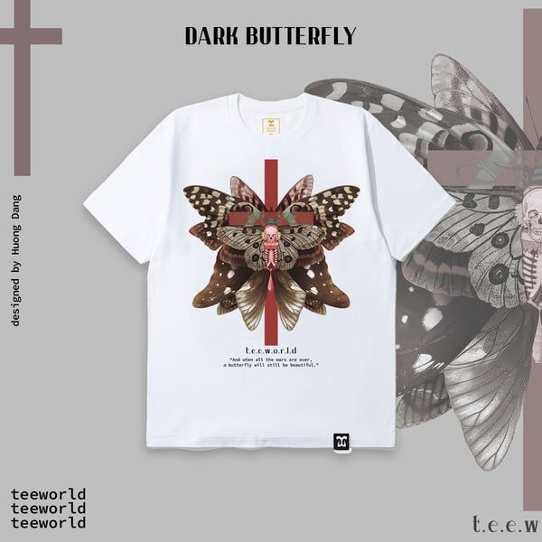 Dark Butterfly Vintage T-shirt