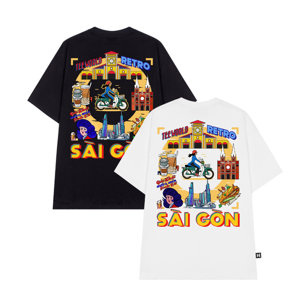  Áo thun Sài Gòn Retro T-shirt 