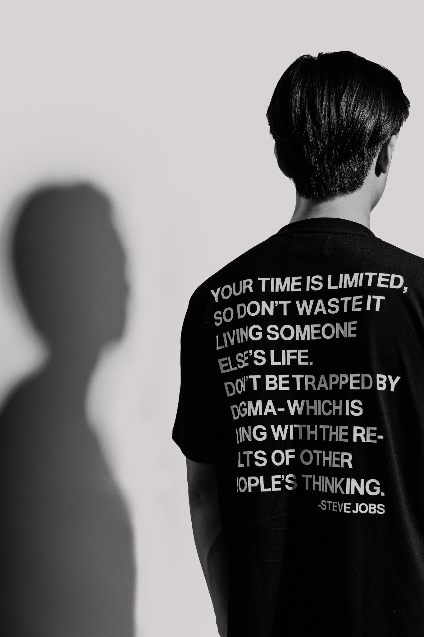 Teeworld quote - Steve Jobs
