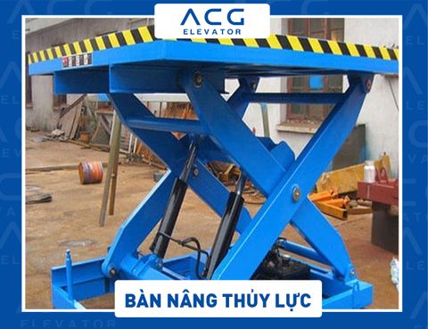 Bàn Nâng Thủy Lực