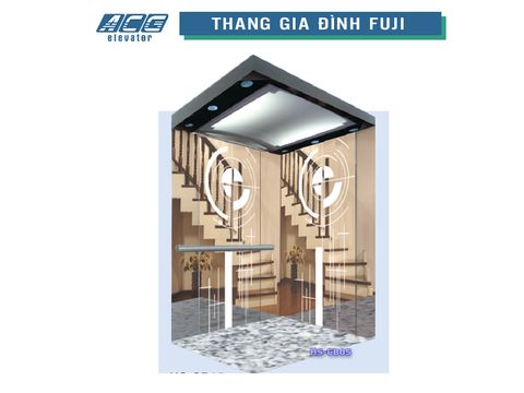 Thang máy tải khách Fuji 450kg/3stop