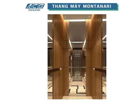 Thang máy tải khách Montanari 450kg/5stop