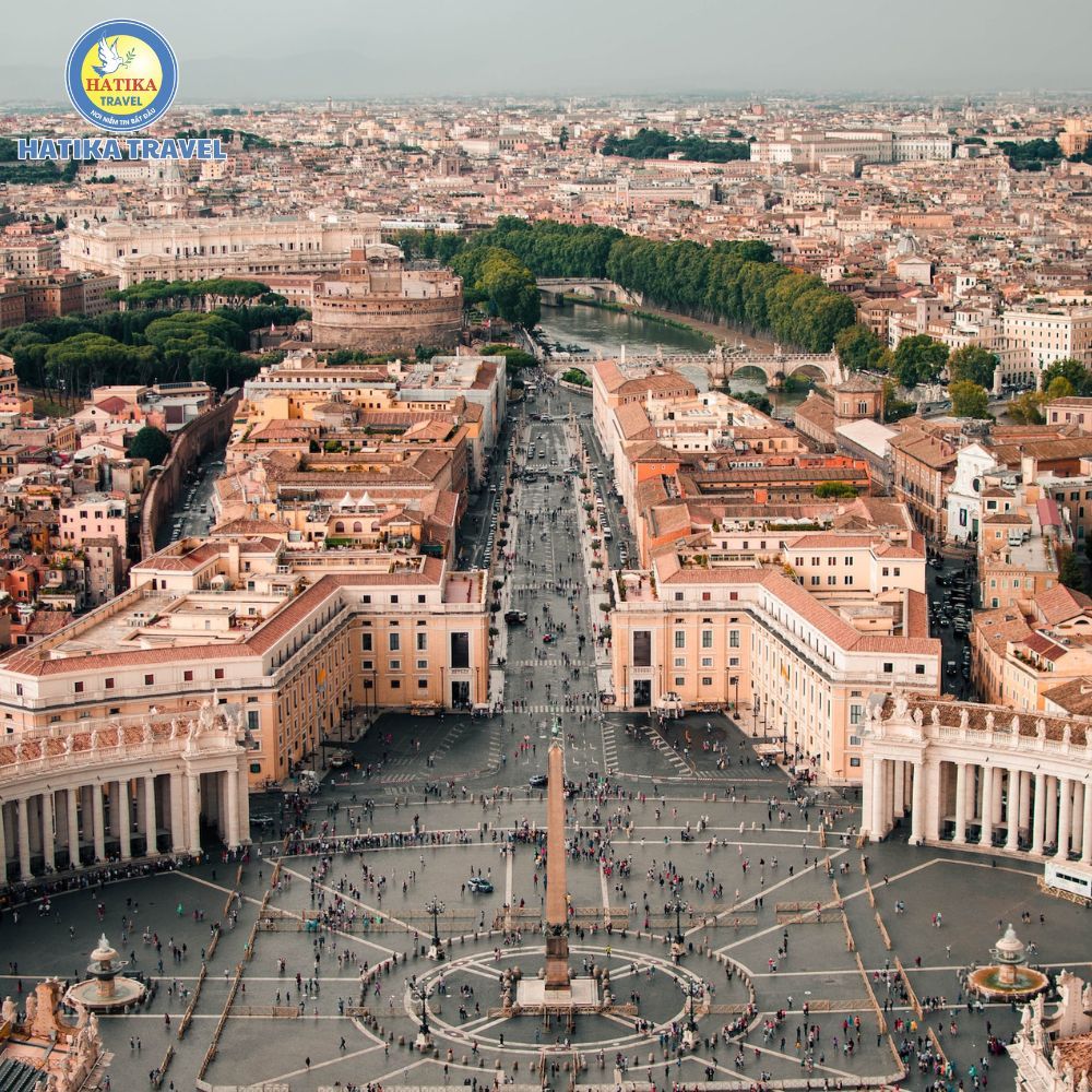 (2023)TOUR CHÂU ÂU 4 NƯỚC PHÁP – THỤY SỸ – Ý – VATICAN