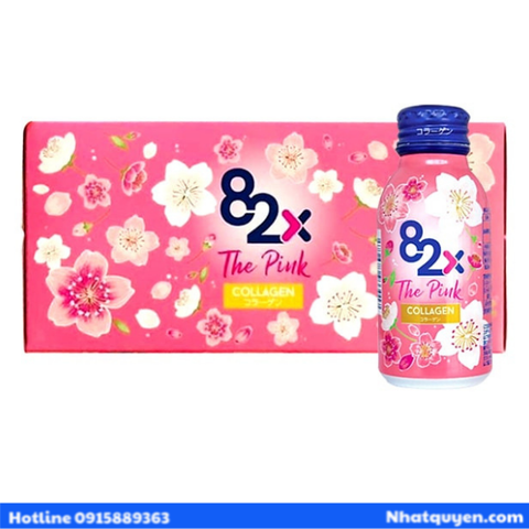 Nước uống đẹp da 82X The Pink Collagen