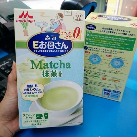 Sữa bầu Morinaga vị trà matcha tại Hà Nội