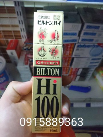Nước uống Bilton Hi 100 50ml Nhật Bản