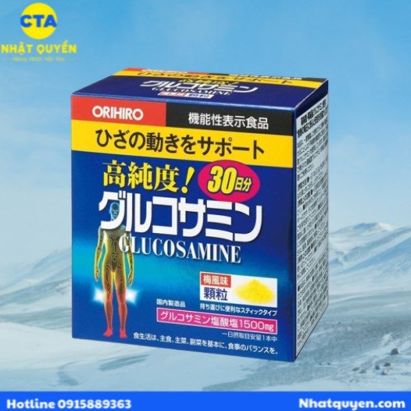 Bột Glucosamine Orihiro Nhật Bản