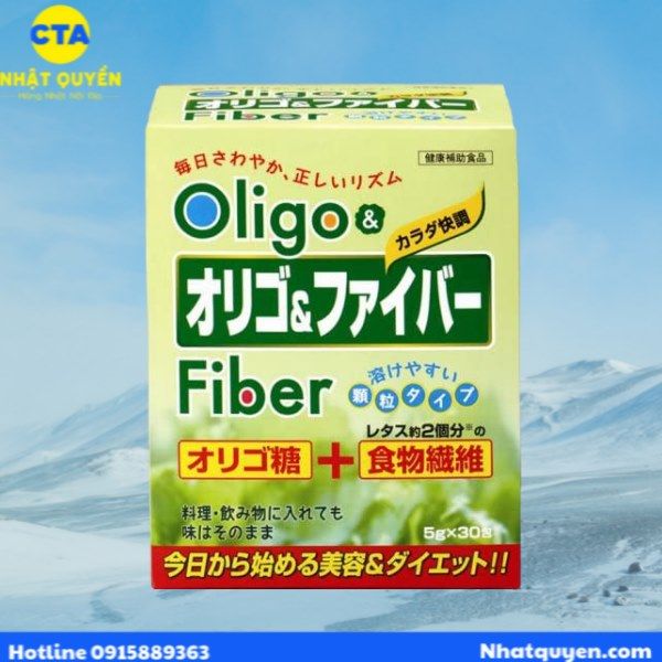 Bột Chất xơ thực vật Oligo Fiber Nhật Bản