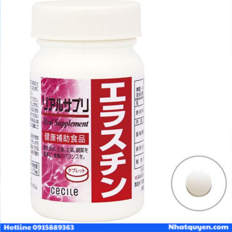 Viên uống bổ sung Elastin Real Supplement Nhật Bản