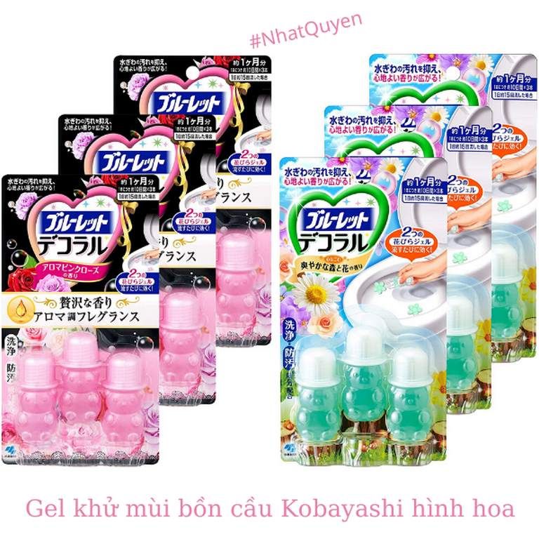 Gel diệt khuẩn, khử mùi bồn cầu Kobayashi Bluelet