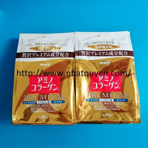 Collagen Meiji Premium dạng bột nội địa Nhật Bản