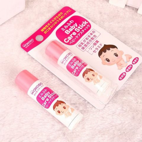 Son dưỡng môi cho trẻ em Wakodo Baby Care Stick 5g