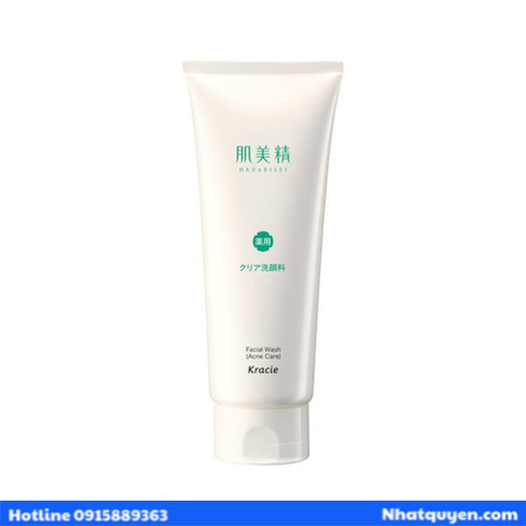 Sữa rửa mặt dành cho da mụn Kracie Hadabisei Facial Wash