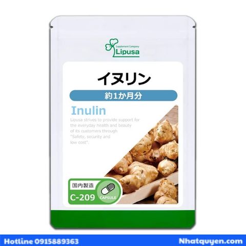 Viên uống giảm cân Lipusa Inulin Nhật Bản