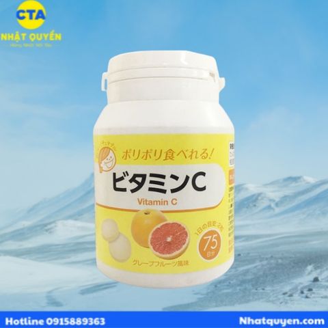 Viên uống Vitamin C LIV hương bưởi dành cho bé